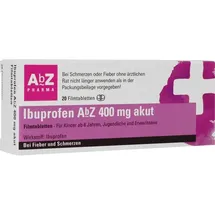 AbZ-Pharma Ibuprofen AbZ 400 mg akut Filmtabletten