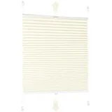 Sekey Plissee Klemmfix ohne Bohren Faltrollo Fenster Tür Verspannt Plisseerollo Rollo, Beige, 70x200cm - Sekey