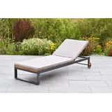 MX Gartenliege Santorin 2tlg. Poolliege Relaxliege Strandliege Sonnenliege