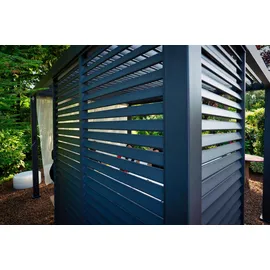 gardenson Pergola-Seitenteil 93 x 2,4 m Anthrazit