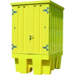 Gefahrstoffdepot für 2 IBC oder 8x 205 Liter Faß
