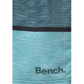 BENCH Badeshorts Schwarz/Blau 146/152