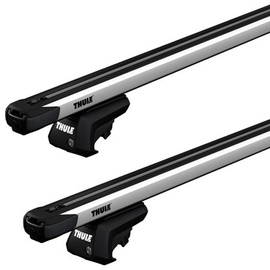Thule Dachträger Thule mit EVO WingBar Volkswagen Caddy Maxi Life 5-T MPV Dachreling