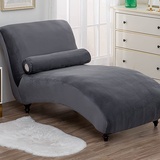 XTHY Samt Chaiselongue Schonbezüge, Liegesessel Stuhlbezug, Relaxliege Stuhlbezüge, Chaiselongue Schonbezug Abdeckung Chaiselongue Schonbezüge, Liegesessel Bezug Liegesessel Stuhlbezug, Relaxliege