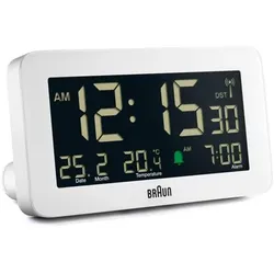 BRAUN BC10 DCF-W Funkwecker weiß