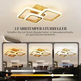 Homcom 1 eckig gold