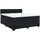 vidaXL Boxspringbett 180 x 200 cm Schwarz
