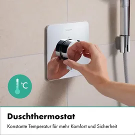 Hansgrohe Ecostat Comfort Q Duschthermostat Unterputz für 1 Verbraucher Chrom 33712000