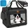 TRESKO Hundebox faltbar 70 x 52 x 52 cm Schwarz