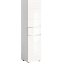 INOSIGN Midischrank »CAPRI, Höhe 151cm, 2 Türen mit Soft-Close-Funktion, 1 Schubkasten« Mehrzweckschrank, Universalschrank, Badschrank, Badhochschrank weiß