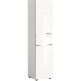 INOSIGN Midischrank »CAPRI, Höhe 151cm, 2 Türen mit Soft-Close-Funktion, 1 Schubkasten« Mehrzweckschrank, Universalschrank, Badschrank, Badhochschrank weiß