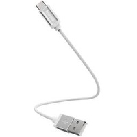 Hama Lade-/Datenkabel USB-C/USB-A, 0.2m, Weiß