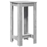 vidaXL Bartisch 51 x 50 x 103,5 cm Grau