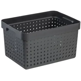 Plast Team Aufbewahrungskorb SEOUL 35,7 x 26,8 cm Schwarz