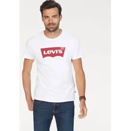 Levi's Standard Housemarked Kurzarm-T-Shirt White / Red S