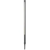 Megatron LED Gartenleuchte Aluminium 122,2 cm inkl. Spieß schwarz