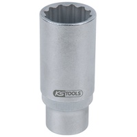 KS Tools 1/2" Einspritzdüsen-Stecknuss, SW27 mm 12-kant