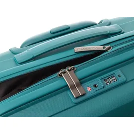 Franky PP15-55DF 4-Rollen Cabin 55 cm / 40 l teal/blau