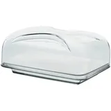 Guzzini Gocce Rechteckige Käseglocke Transparent 25,5 x 18 x 11,5 cm