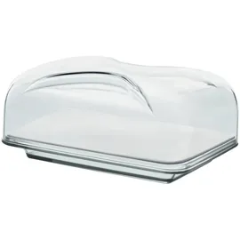 Guzzini Gocce Rechteckige Käseglocke Transparent 25,5 x 18 x 11,5 cm