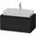 Duravit L-Cube 92x54,7cm, Ei sw, für Konsole, 1Auszug