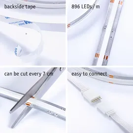 Paulmann 71201 LED Strip Basisset 3m 27W 1038lm/m RGBW+ 60VA