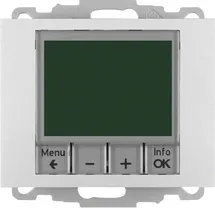 Berker Temperaturregler 20447103 alu