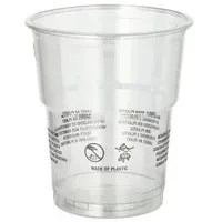 Papstar Plastikbecher 0,2 l Transparent 1250 St.