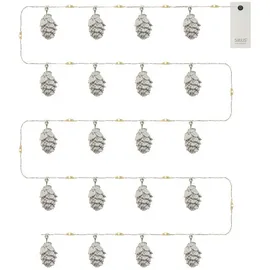 Sirius Home LED Lichterkette 2 m warmweiß Braun