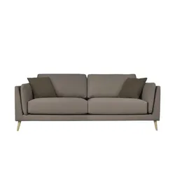 smart Sofa, 3-sitzig  Maxim , braun , Maße (cm): B: 214 H: 87 T: 96