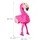 Relaxdays Piñata Flamingo 80 cm x 40 cm rosa/pink