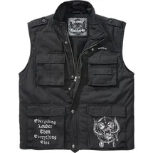 Brandit Textil Motörhead Ranger Vest Schwarz XXL