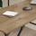 vidaXL Schreibtisch Artisan-Eiche 149 x 149 x 75 cm