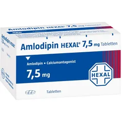 Amlodipin Hexal 7,5 mg Tabletten 100 St