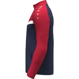 Jako Iconic Polyesterjacke Kinder 901 marine/chili rot 140