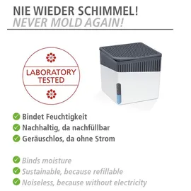Wenko Raumentfeuchter Cube Nachfüllpack 1000 g Orange
