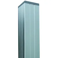 T&J Aluminium Torpfosten verstärkt Silber
