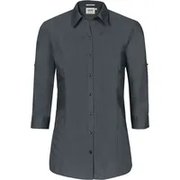 Hakro Bluse Mikralinar® anthrazit,