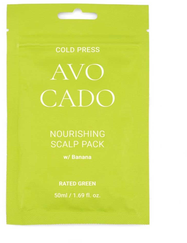 Rated Green Cold Press Avocado Nourishing Scalp Pack (50 )