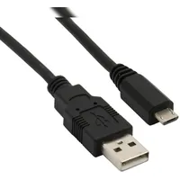 Sharkoon USB-A auf Micro-USB 0,5 m Schwarz
