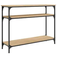 VidaXL Konsolentisch Sonoma-Eiche 100x29x75 cm Holzwerkstoff