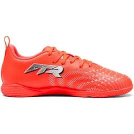 Puma Future 9 Play Hallenschuhe Kinder Glowing Red/White/Black 37,5