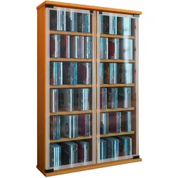 CD-Regal Galerie in Buchefarbe, B: 60 cm