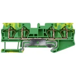 Siemens 8WH20040CG07 Schutzleiterklemme mit Zugfederanschluss, 4 Anschlussstellen  - 50 Stück