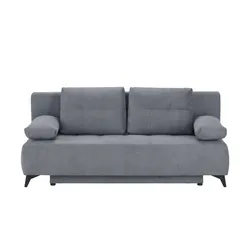 Schlafsofa  Eddy ¦ grau ¦ Maße (cm): B: 197 H: 88 T: 89