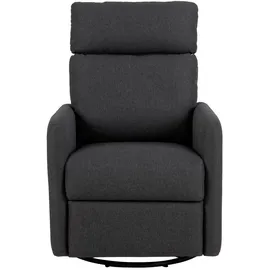OSCA Sessel MIKELLI Stoff 93,5 x 99 x 67 cm Grau