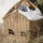 ib laursen Aufbewahrungskorb Korbhaus aus Rattan 30 x 32 x 40 cm grau