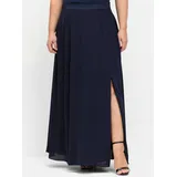 sheego A-Linien-Rock Blau 56