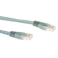 Act Grey 3 meter U/UTP CAT6 patch cable with