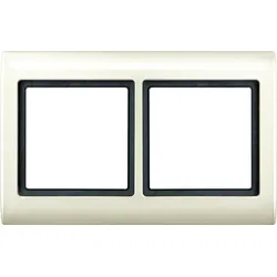 Merten Rahmen 2-fach weiß glänzend Kst für GEB-K AQUADESIGN 400244